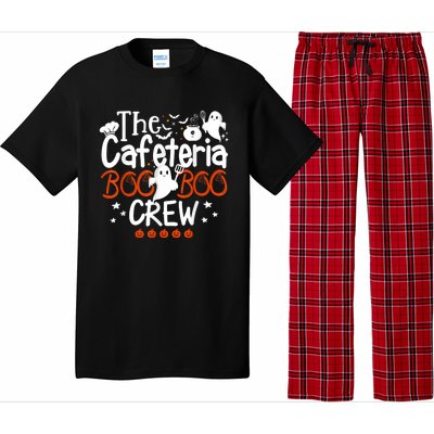 Cafeteria Boo Crew Teacher Lunch Lady Team Spooky Babe Ghost Pajama Set