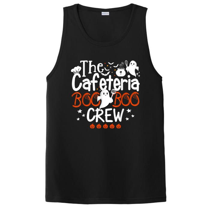 Cafeteria Boo Crew Teacher Lunch Lady Team Spooky Babe Ghost PosiCharge Competitor Tank