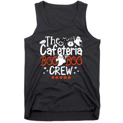 Cafeteria Boo Crew Teacher Lunch Lady Team Spooky Babe Ghost Tank Top