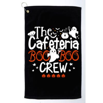 Cafeteria Boo Crew Teacher Lunch Lady Team Spooky Babe Ghost Platinum Collection Golf Towel