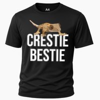 Crestie Bestie Crested Gecko Reptile Lizard Pet Lover Gift TShirt Performance Shirt