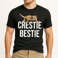 Crestie Bestie Crested Gecko Reptile Lizard Pet Lover Gift TShirt Performance Shirt
