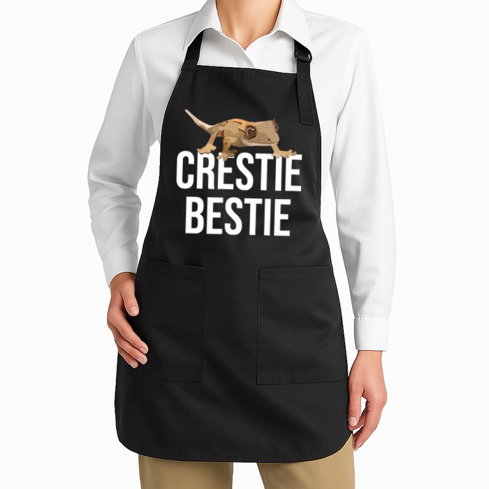 Crestie Bestie Crested Gecko Reptile Lizard Pet Lover Gift TShirt Apron