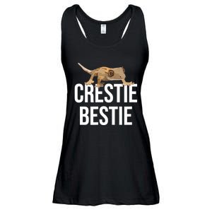 Crestie Bestie Crested Gecko Reptile Lizard Pet Lover Gift TShirt Ladies Essential Flowy Tank