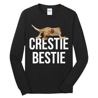 Crestie Bestie Crested Gecko Reptile Lizard Pet Lover Gift TShirt Tall Long Sleeve T-Shirt