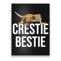 Crestie Bestie Crested Gecko Reptile Lizard Pet Lover Gift TShirt Poster
