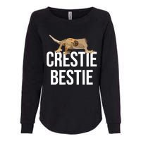 Crestie Bestie Crested Gecko Reptile Lizard Pet Lover Gift TShirt Womens California Wash Sweatshirt