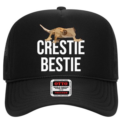 Crestie Bestie Crested Gecko Reptile Lizard Pet Lover Gift TShirt Trucker Hat