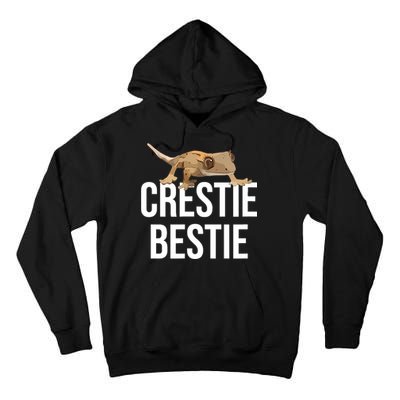 Crestie Bestie Crested Gecko Reptile Lizard Pet Lover Gift TShirt Tall Hoodie