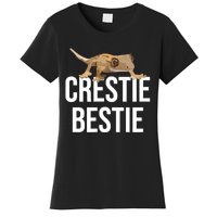 Crestie Bestie Crested Gecko Reptile Lizard Pet Lover Gift TShirt Women's T-Shirt