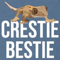 Crestie Bestie Crested Gecko Reptile Lizard Pet Lover Gift TShirt Garment-Dyed Sweatshirt