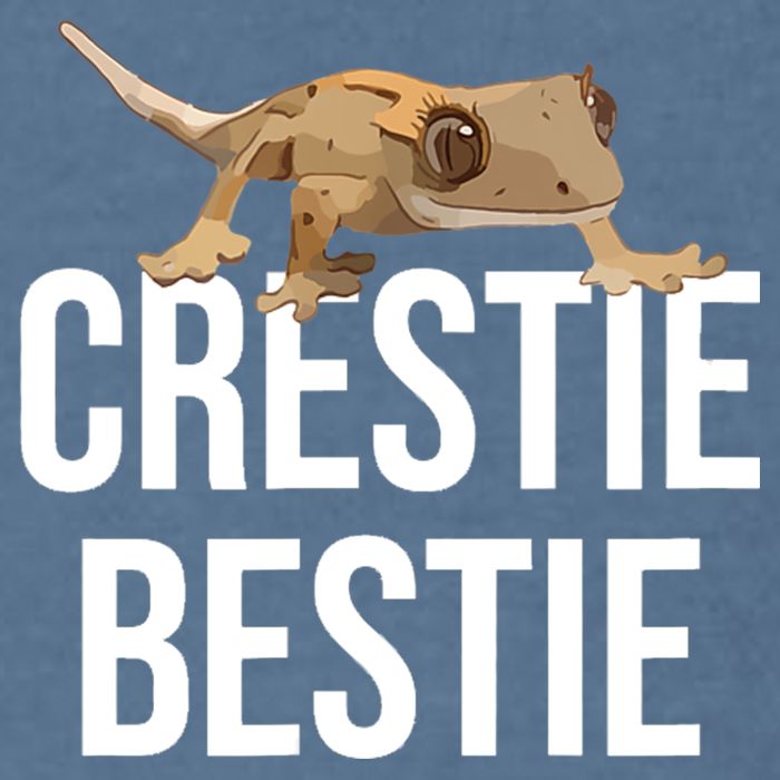 Crestie Bestie Crested Gecko Reptile Lizard Pet Lover Gift TShirt Garment-Dyed Sweatshirt