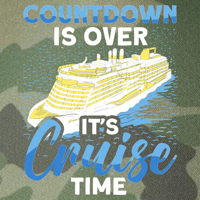Cruising Boat Countdown Is Over ItS Cruise Time Cruise Legacy Tie Dye Trucker Hat