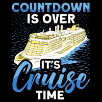 Cruising Boat Countdown Is Over ItS Cruise Time Cruise City Backpack