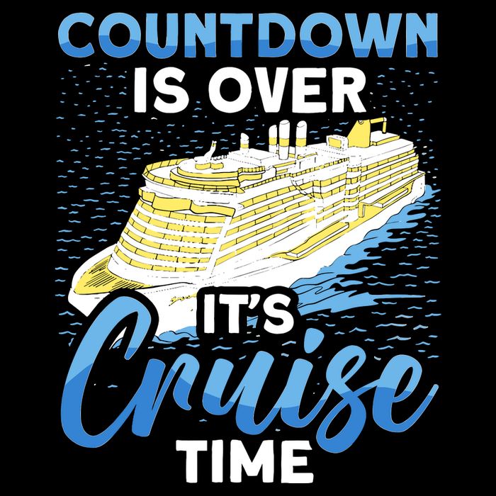 Cruising Boat Countdown Is Over ItS Cruise Time Cruise City Backpack