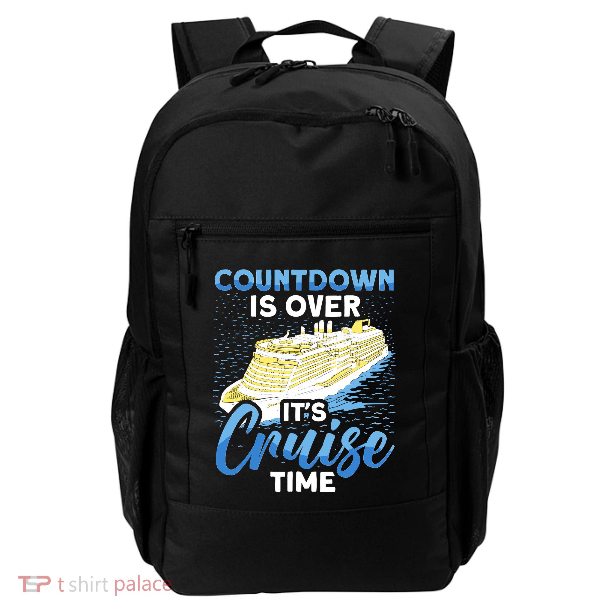 Cruising Boat Countdown Is Over ItS Cruise Time Cruise Backpack