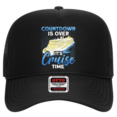 Cruising Boat Countdown Is Over ItS Cruise Time Cruise Trucker Hat