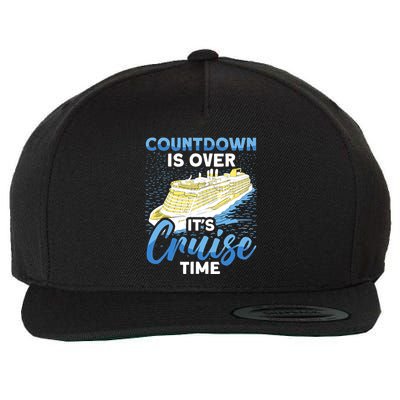 Cruising Boat Countdown Is Over ItS Cruise Time Cruise Wool Snapback Cap