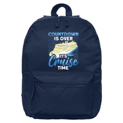 Cruising Boat Countdown Is Over ItS Cruise Time Cruise 16 in Basic Backpack
