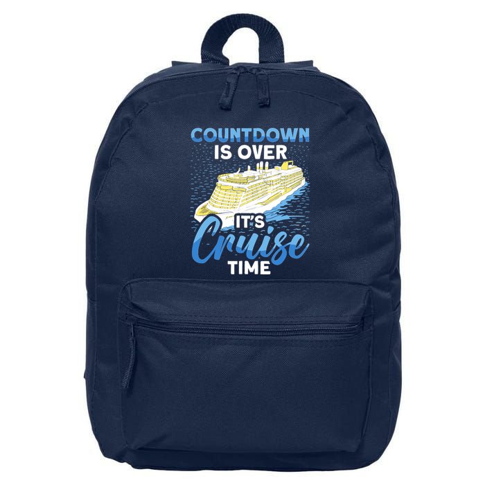 Cruising Boat Countdown Is Over ItS Cruise Time Cruise 16 in Basic Backpack