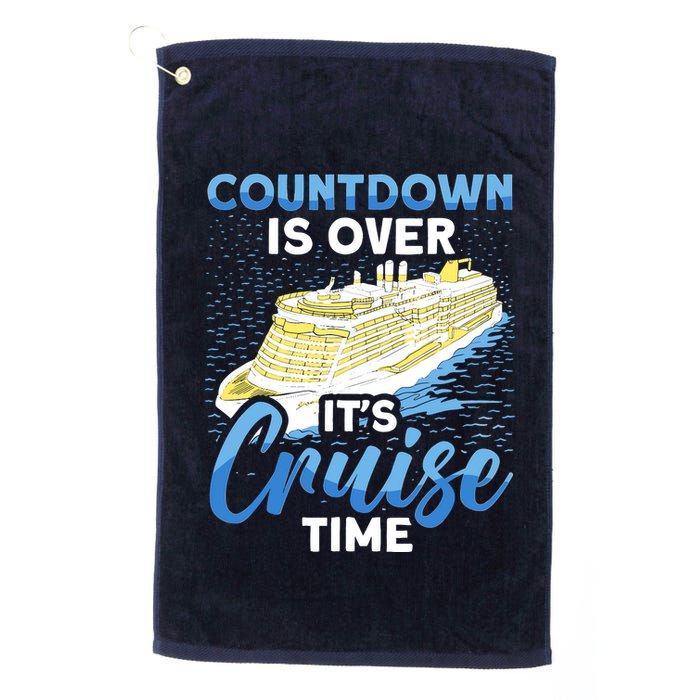 Cruising Boat Countdown Is Over ItS Cruise Time Cruise Golf Towel