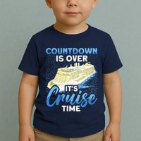 Cruising Boat Countdown Is Over ItS Cruise Time Cruise Toddler T-Shirt