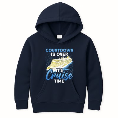 Cruising Boat Countdown Is Over ItS Cruise Time Cruise Kids Hoodie
