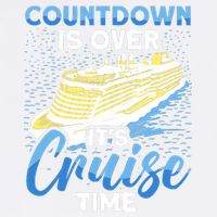 Cruising Boat Countdown Is Over ItS Cruise Time Cruise Garment-Dyed Sweatshirt