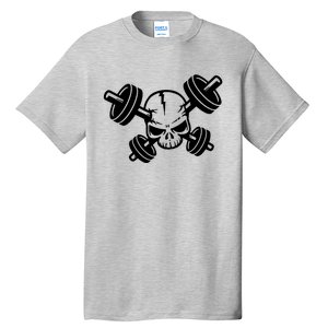 Crossed Barbell Tall T-Shirt