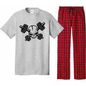 Crossed Barbell Pajama Set