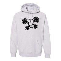 Crossed Barbell Premium Hoodie