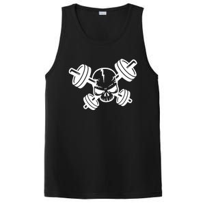 Crossed Barbell PosiCharge Competitor Tank