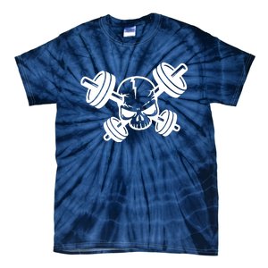 Crossed Barbell Tie-Dye T-Shirt