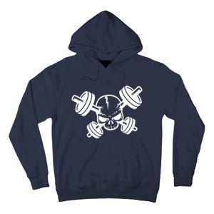 Crossed Barbell Tall Hoodie