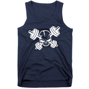 Crossed Barbell Tank Top