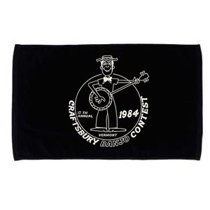 Craftsbury Banjo Contest 1984 Funny Microfiber Hand Towel