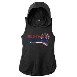 Caddyshack Bushwood Country Club Americana Ladies PosiCharge Tri-Blend Wicking Draft Hoodie Tank