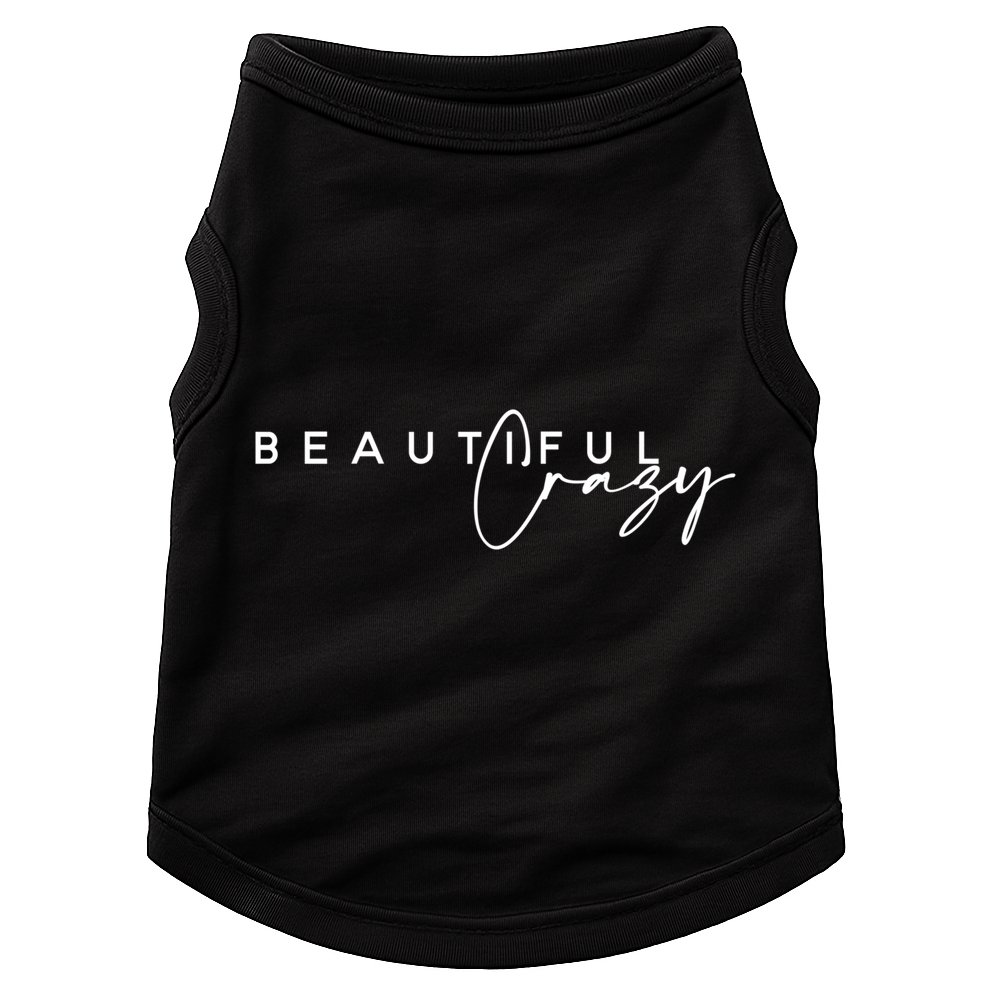 Crazy Beautiful Country Music Gift Doggie Tank