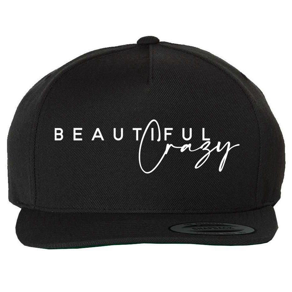 Crazy Beautiful Country Music Gift Wool Snapback Cap