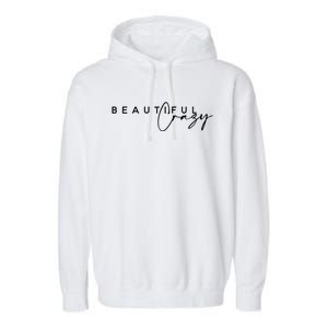 Crazy Beautiful Country Music Gift Garment-Dyed Fleece Hoodie