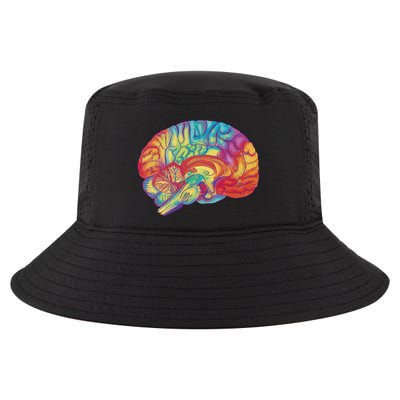 Colorful Brain Cool Comfort Performance Bucket Hat