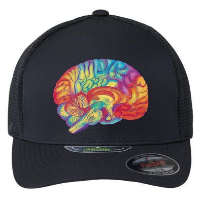 Colorful Brain Flexfit Unipanel Trucker Cap
