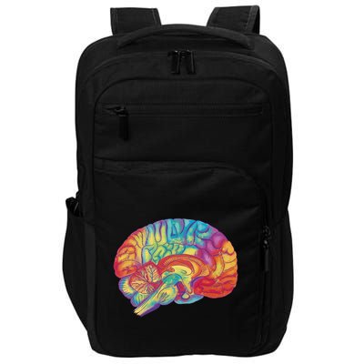 Colorful Brain Impact Tech Backpack