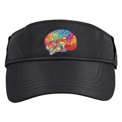 Colorful Brain Adult Drive Performance Visor