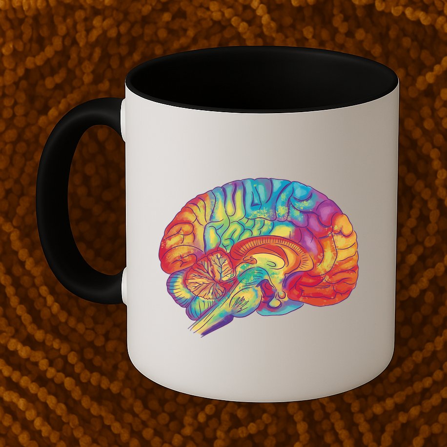 Colorful Brain Mug