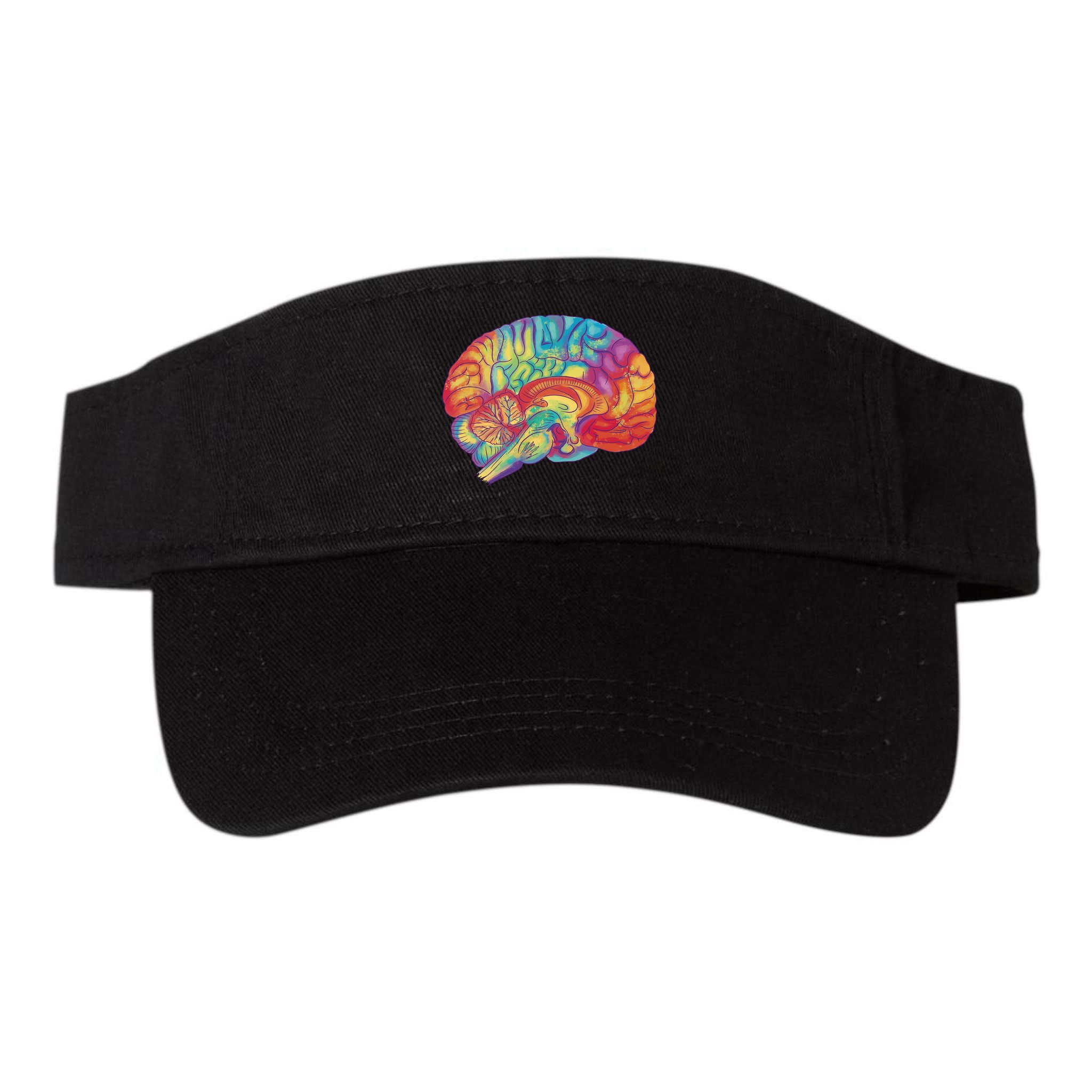 Colorful Brain Visor