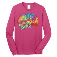 Colorful Brain Long Sleeve Shirt