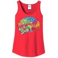 Colorful Brain Ladies Essential Tank