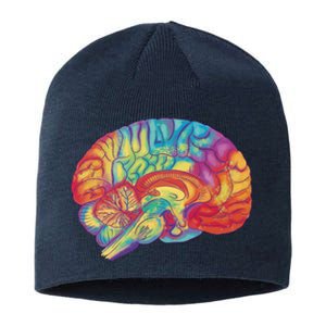 Colorful Brain Sustainable Beanie