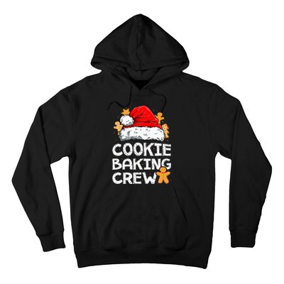 Cookie Baking Crew Christmas Santa Family Gingerbread Team Hoodie